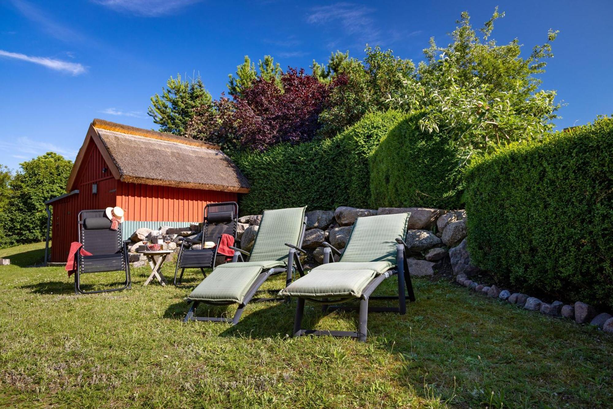 Burtevitz Ferienhaus Preetz 1A - Idylle Unter Reet المظهر الخارجي الصورة